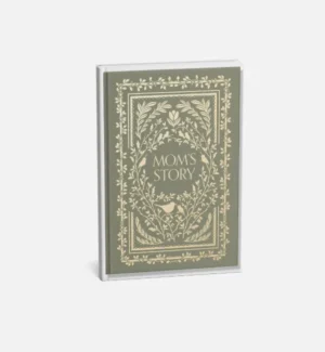 Book cover titled 'Mom's Story'