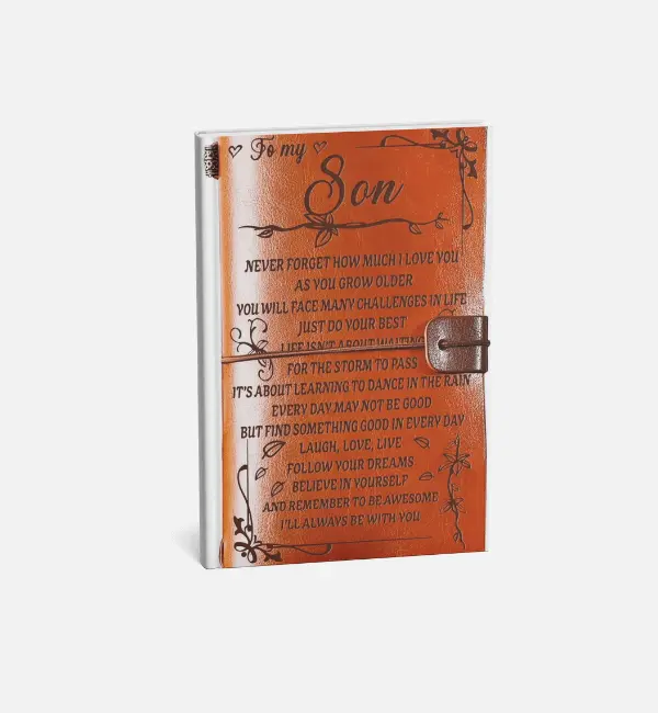 Inspirational message for son on journal