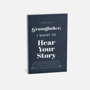 Journal for sharing grandfather's stories